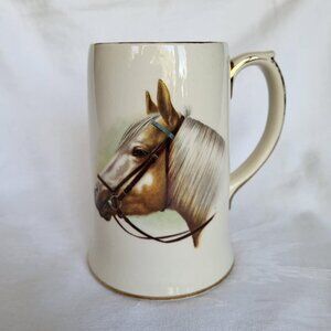 Vintage horse mug by Sadler, England